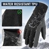 Winter Touchscreen Gloves for Men: Warm Running Gloves Windproof Water Resistant - Lightweight Thermal Glove for Hiking Cycling Driving - 2 of 4