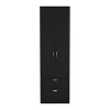 Vico 76" High Armoire Wardrove Closet with 2 Drawers, Double Door Cabinet , One Shelf and Hanging Rod, Bedroom Clothes Storage Cabinet Organizer - 2 of 4