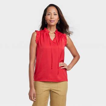 Red : Tops & Shirts for Women : Target