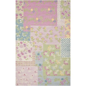 Safavieh Kids SFK321 Hand Tufted Indoor Rug - Safavieh - 1 of 4