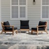 WestinTrends Avalon Outdoor Patio HDPE Sectional Sofa with Patio Cushions - 2 of 4