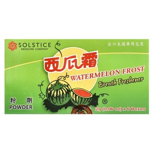 Sanjin Breath Freshener, Watermelon Frost, Powder, 6 Pack, 0.06 oz (2 g) Each - 1 of 4