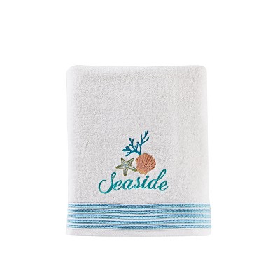 South Seas Bath Towel White - Saturday Knight Ltd.