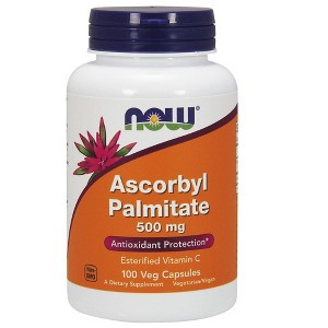 Ascorbyl Palmitate 500mg by Now Foods  -  100 VegCap - 1 of 2