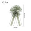 Unique Bargains Large Big Pull Bow Glitter Gift Wrapping Ribbon for Wedding 10 Pcs - 2 of 4