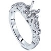 Pompeii3 Vintage Diamond Engagement Ring Setting 14K White Gold - 4 of 4