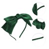 Unique Bargains Exquisite Gauze Shiny Silk Bow Headband 1 Pc - 3 of 4