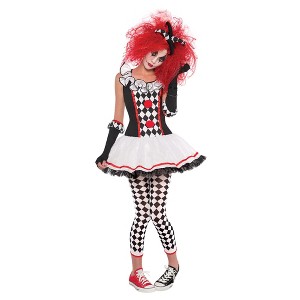 Teen Harlequin Honey Costume - 1 of 4
