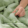 Cozy Bliss Fluffy Faux Fur Throw Blanket Soft Bed Blankets for Sofa Bed - 4 of 4