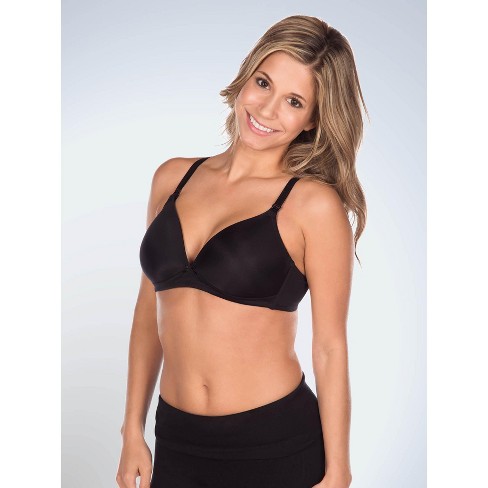 Leading Lady The Dorothy - Wirefree Maternity To Nursing T-shirt Bra In  Black, Size: 38b : Target