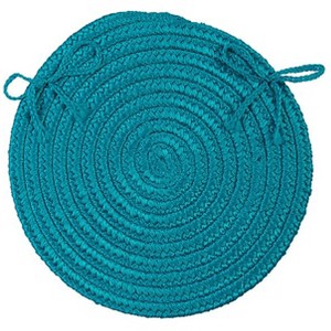 Colonial Mills Boca Raton - Turquoise Chair Pad, 1 Pc - 1 of 1