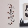 Brewster Chemilla Floral Metal Wall Art: Iron Nature-Inspired Decor, Farmhouse Style, Dry Dust Care - 2 of 4