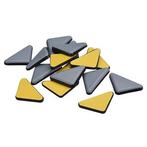 Unique Bargains Self-adhesive Triangle Chair Leg Protectors for Carpet Hardwood Floors - 1 of 4