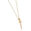 Pompeii3 1/10ct Diamond Cross Pendant 10K Yellow Gold - 3 of 4