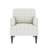 Everlee Armchair with Gray Wash Legs - Handy Living