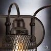 Urban Ambiance Luxury Vintage Bathroom Vanity Light,  8.375"H x 23.375"W,  Olde Bronze Finish, UHP2723 - 4 of 4