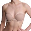 Natori Women's Feathers Lace Plunge Strapless Bra 731023, Cafe, 36B - 4 of 4