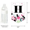 Big Dot of Happiness Spa Day - Birthday Party Bunting Banner - Birthday Party Decorations - Happy Birthday - 3 of 4