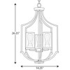 Progress Lighting Lassiter 3-Light Foyer Brushed Nickel Pendant with Clear Glass Shades - 2 of 4