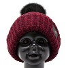 Arctic Gear Toddler Acrylic Ribbed Cuff Winter Hat with Pom - 2 of 3