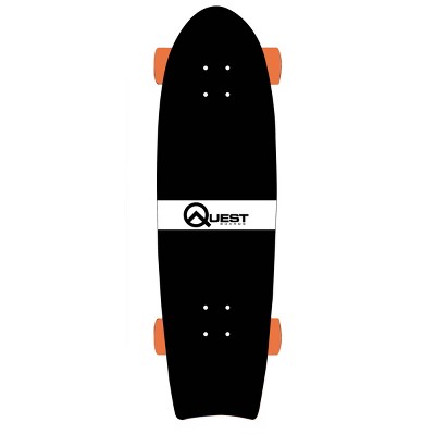 Quest Boards 32" Cruiser Skateboard - Brown