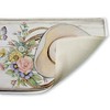 Stupell Industries Shabby Chic Floral Cowboy Hat Printed Plush Bath Mat And Bath Rug, Design By Susan Winget, 18"X30" - 2 of 4