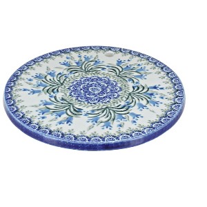 Blue Rose Polish Pottery 413-Trivet - 1 of 1