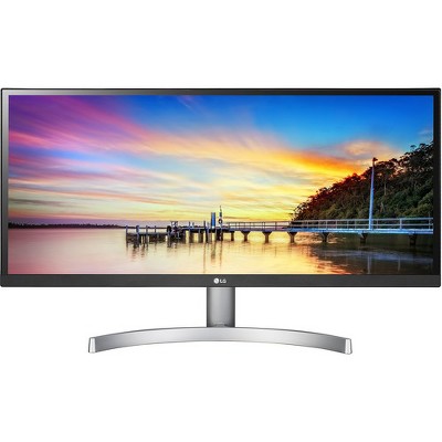 Photo 1 of LG Ultrawide 29WK600-W 29" UW-UXGA LED LCD Monitor - 21:9 - Textured White, Textured Silver, Textured Black, Silver Hairline