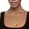 Ross-Simons Italian 18kt Gold Over Sterling Conch Shell Pendant Necklace Size 18 - 2 of 4