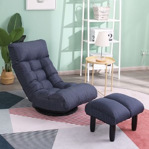 VASIP Floor chair,single sofa reclining chair ,Japanese chair lazy sofa tatami balcony reclining chair leisure sofa adjustable chair - 1 of 4