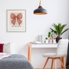 Stupell Industries Coral Bow You Are Loved Framed Print Under Glass Art, Brown, 13" x 16" - 3 of 4