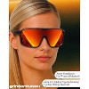 grinderPUNCH Polarized Sport Sunglasses for Men and Women, Lightweight Sun Glasses with UV Protection for Snow Hiking Cycling Running Fishing (Black) - 4 of 4