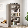 Hommoo Wood Bookcase, 72" Tall Bookshelf with 6-Tier Open Storage Shelves - 4 of 4