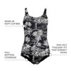 Lands' End Women's Chlorine Resistant Scoop Neck Soft Cup Tugless Sporty One Piece Swimsuit - 4 of 4