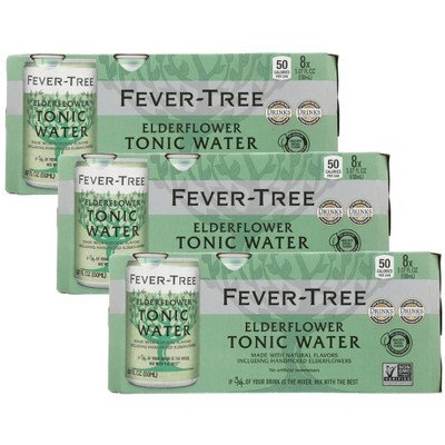 Fever Tree Elderflower Tonic Water - Case of 3/40.56 fo