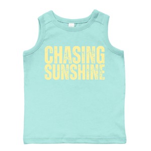 The Juniper Shop Chasing Sunshine Block Distressed Toddler Tank - 1 of 4
