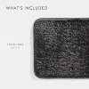 Plush Absorbent Bath Mat Rug with Anti-Skid Rubber Backing - Becky Cameron - 3 of 4