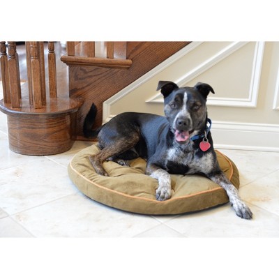 Small Sage Green Velvet Waterproof Outdoor Pet Bed
