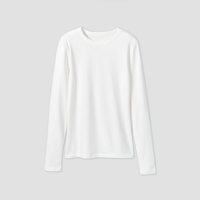 white long sleeve shirt womens