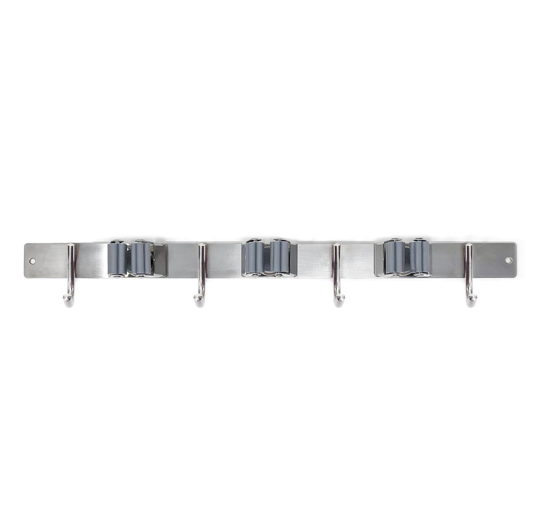Wrap-It Broom Bar Holder with Hooks