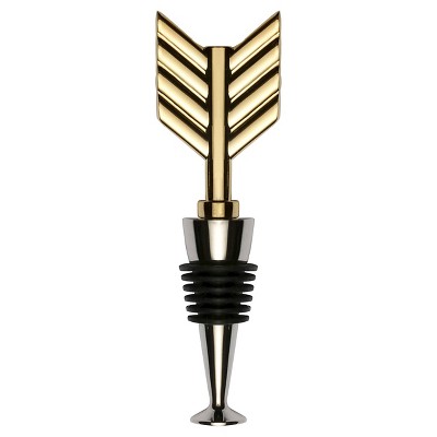 Thirstystone Gold Tone Arrow Bottle Stopper