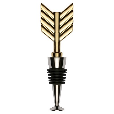 Thirstystone Gold Tone Arrow Bottle Stopper