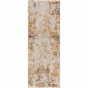 Hauteloom Meads Abstract Mustard Area Rug - 1 of 4