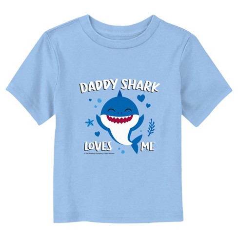 Baby shark store daddy shark shirt