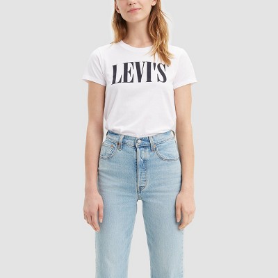 levis top womens white