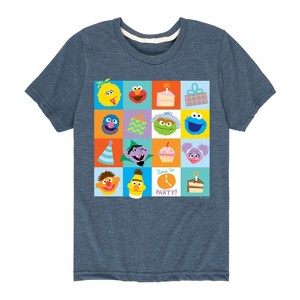 Boys' - Sesame Street - Birthday Time To Party Short Sleeve Graphic T-Shirt - 1 of 4