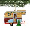 Kurt S. Adler 2.75 In Tin Camper Ornament Fifth Wheel Pull Behind Tree Ornaments - 3 of 3