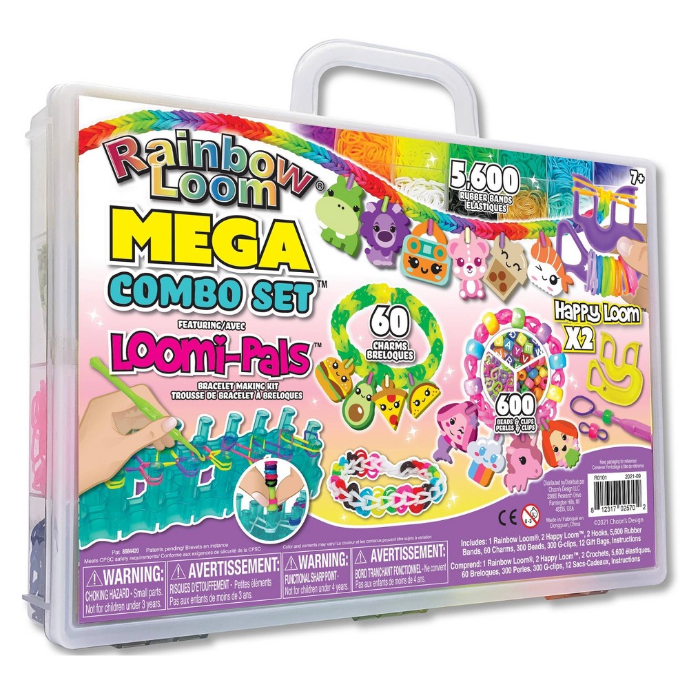 Loomipal by Rainbow Loom Choon's Design Mega Combo Set,