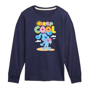 Boys' - Blue's Clues & You! - Keep Cool Long Sleeve Graphic T-Shirt - 1 of 3