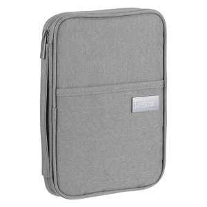 Unique Bargains Travel Passport ID Card Holder Multi-Pockets Wallet 10" x 7" - 1 of 4